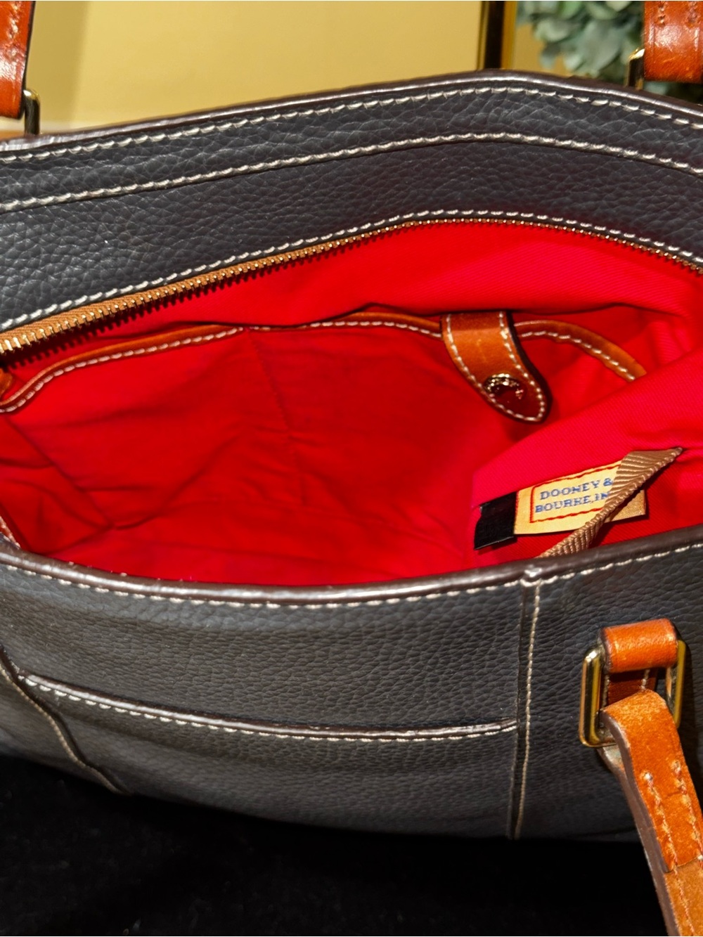 Dooney & Bourke Pebble Grain Small Lexington Shopper - Picture 11 of 12